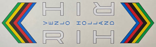 RIH Double downtube decal - H Lloyd Cycles