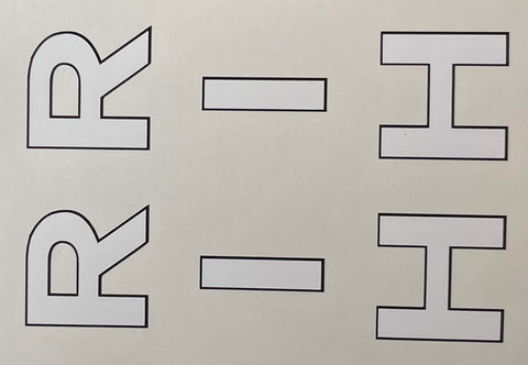 RIH Seat Tube double decal