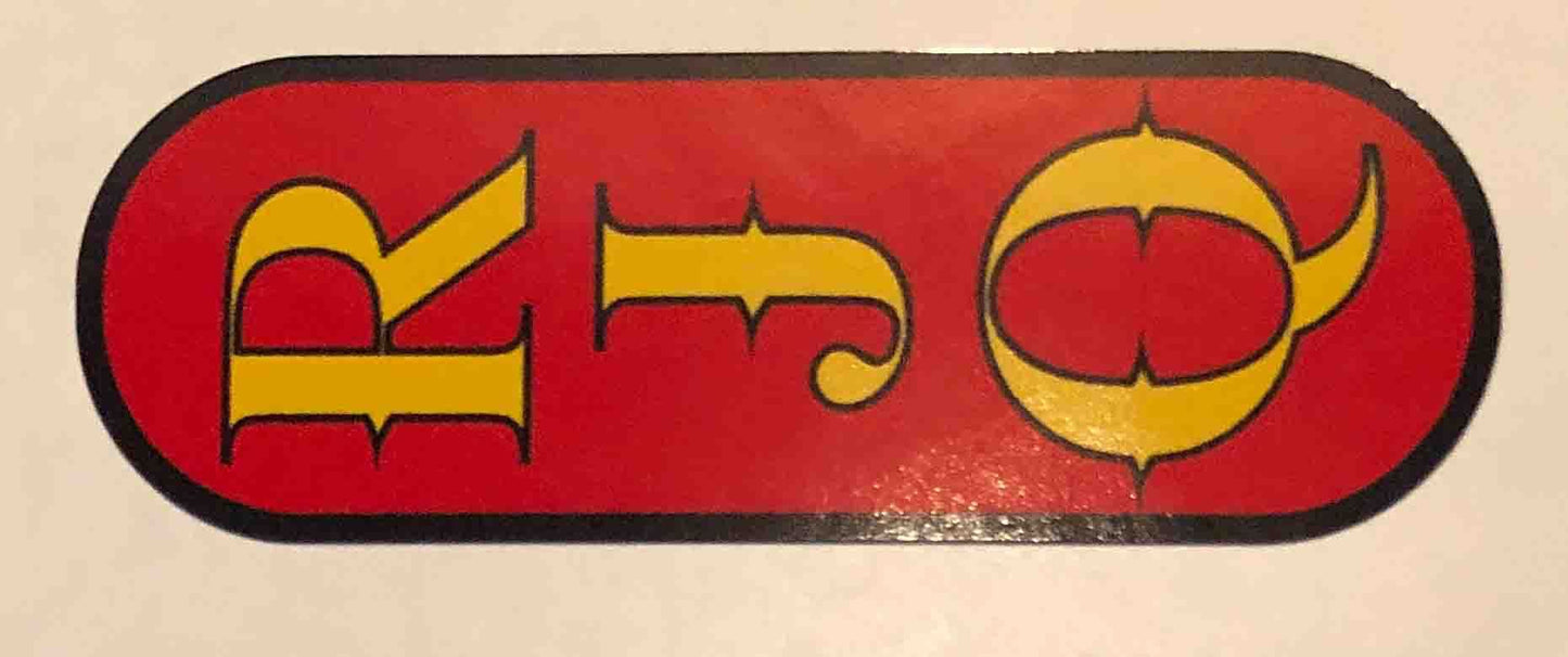 RJ Quinn seat/Head decal - H Lloyd Cycles