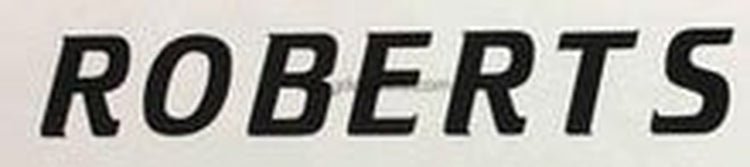 Roberts D.O.G.S. B.O.L.X. Top tube decal - H Lloyd Cycles