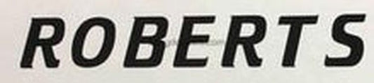 Roberts D.O.G.S. B.O.L.X. Top tube decal - H Lloyd Cycles