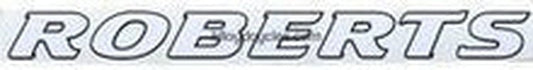 ROBERTS downtube decal - H Lloyd Cycles