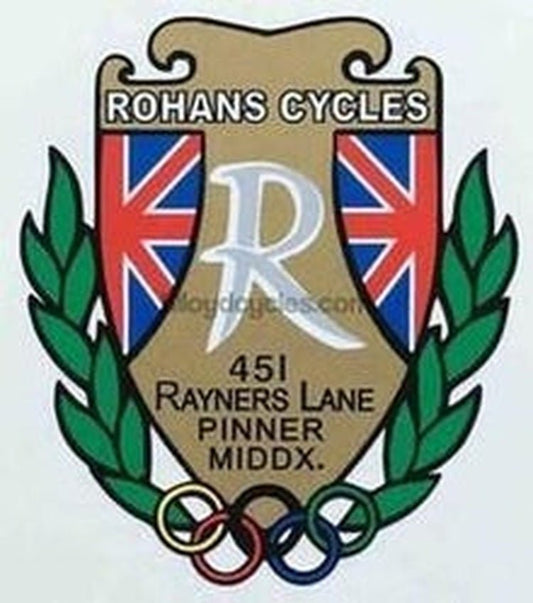 ROHAN - Pat Rohan head/seat crest. - H Lloyd Cycles