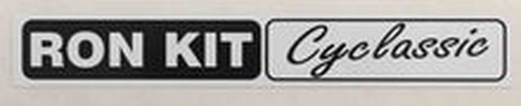 Ron Kitching Top Tube Name Cyclassic - H Lloyd Cycles