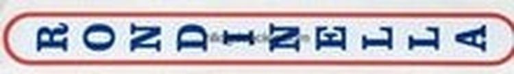 RONDINELLA seat tube decal. - H Lloyd Cycles