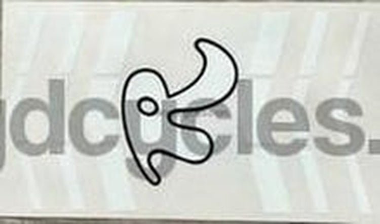Rossin Seat Tube panel NOS - H Lloyd Cycles