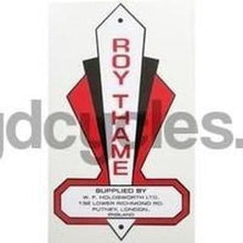 ROY THAME head/seat crest.