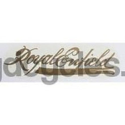ROYAL ENFIELD downtube script. - H Lloyd Cycles