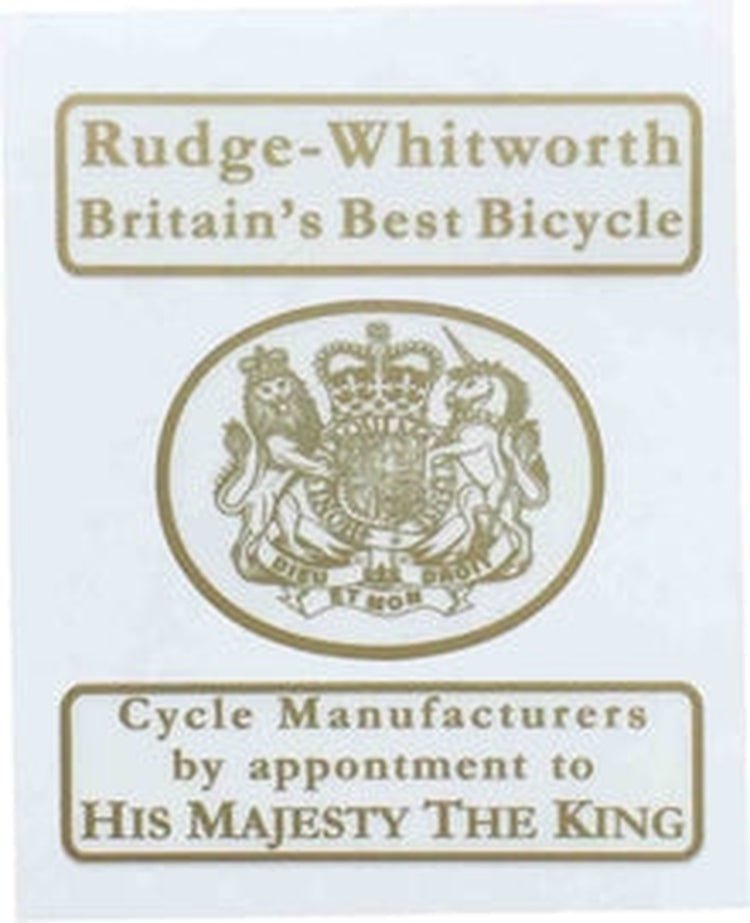 RUDGE - WHITWORTH - H Lloyd Cycles