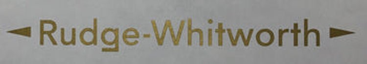 Rudge - whitworth chain case decal - H Lloyd Cycles