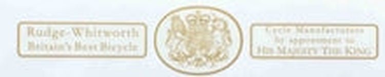 RUDGE - WHITWORTH Chaincase transfer - H Lloyd Cycles