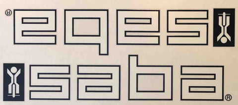 Saba Double downtube decal