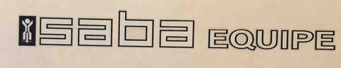 Saba Equipe decal