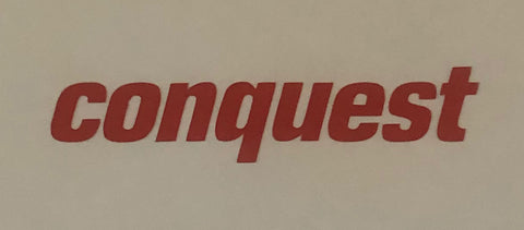 Saracen conquest top tube decal