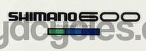 Shimano 600 tri colour decals