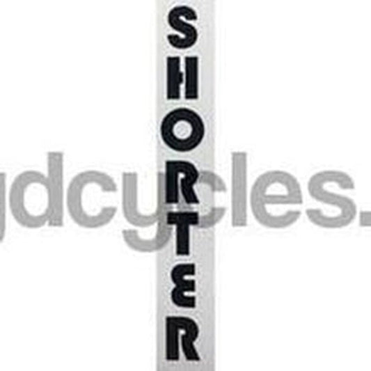 SHORTER (Alan Shorter) decal - H Lloyd Cycles