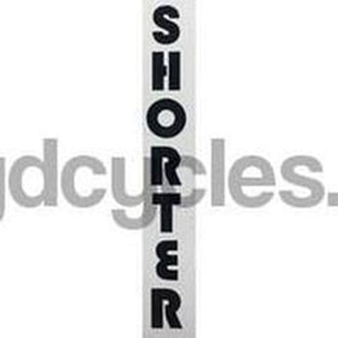 SHORTER (Alan Shorter) decal