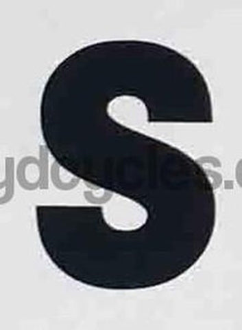 SHORTER (Alan Shorter) letter "S" for head tube.