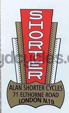 SHORTER head/seat crest Elthorne Rd