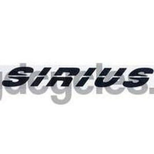 SIRIUS downtube decals. - H Lloyd Cycles