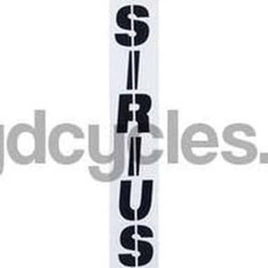 SIRIUS seat tube decals. - H Lloyd Cycles