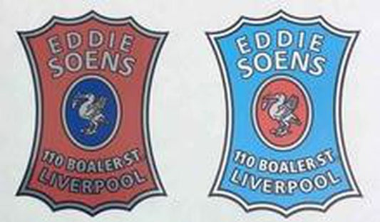 SOENS, EDDIE SOENS. Head/seat crest. - H Lloyd Cycles