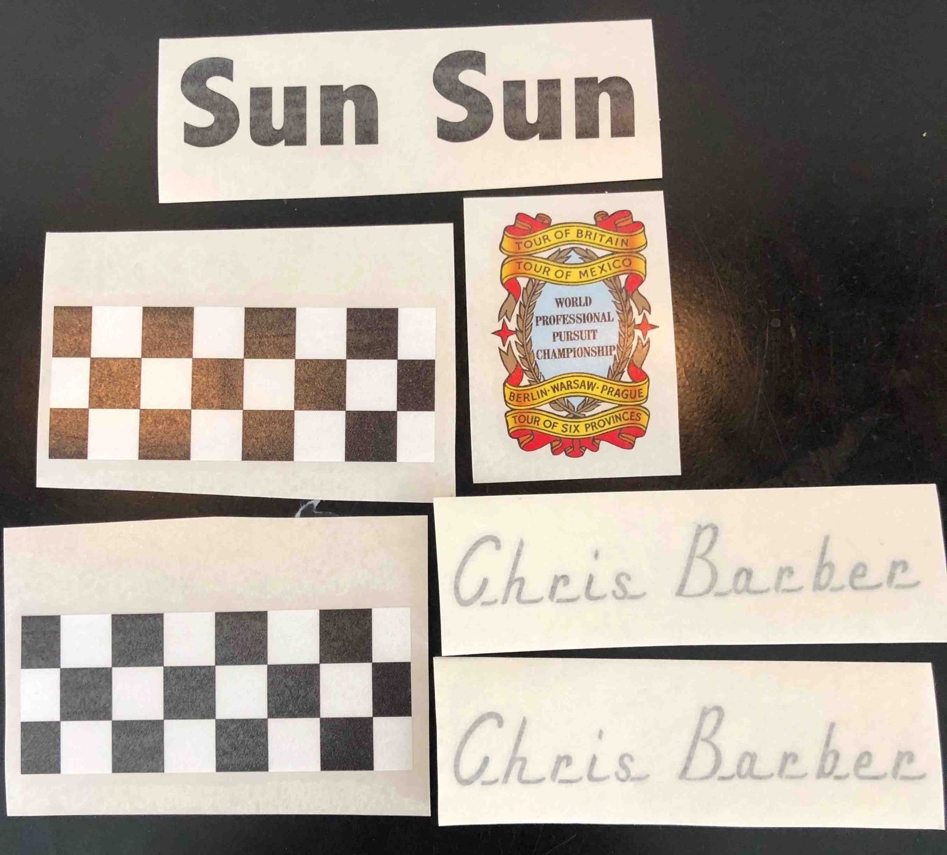 Sun Chris Barber set - H Lloyd Cycles