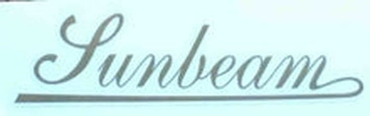 SUNBEAM gold script - H Lloyd Cycles