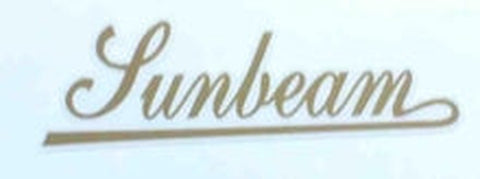 SUNBEAM gold script downtube.