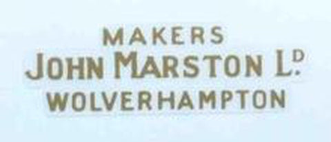 SUNBEAM head tube detail.