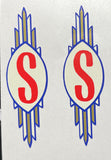 Sun Seat Stay decals
