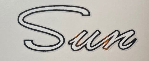 Sun Top tube decal