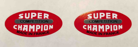 Super Champion Competition rim decals