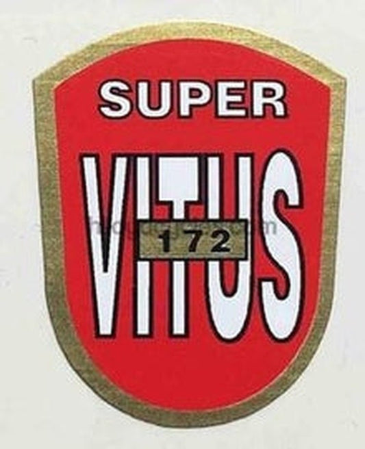 Super Vitus 172 tubing sticker. - H Lloyd Cycles