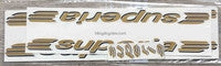 SUPERIA decal set. 2 x d/t, 2 x s/t, 2 vertical fork, 1 small headtube. - H Lloyd Cycles