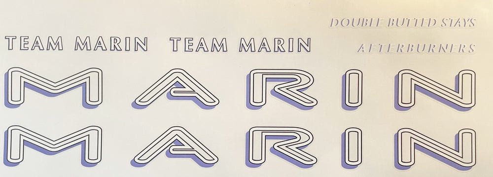 Team Marin set - H Lloyd Cycles