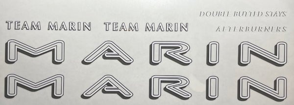 Team Marin set - H Lloyd Cycles