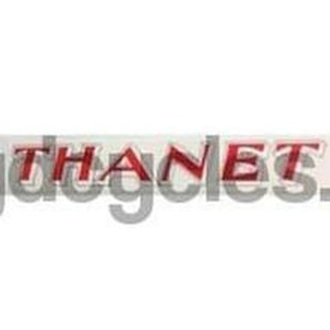 THANET red/white/black downtube transfer