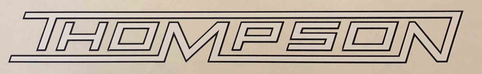 Thompson Downtube decal - H Lloyd Cycles
