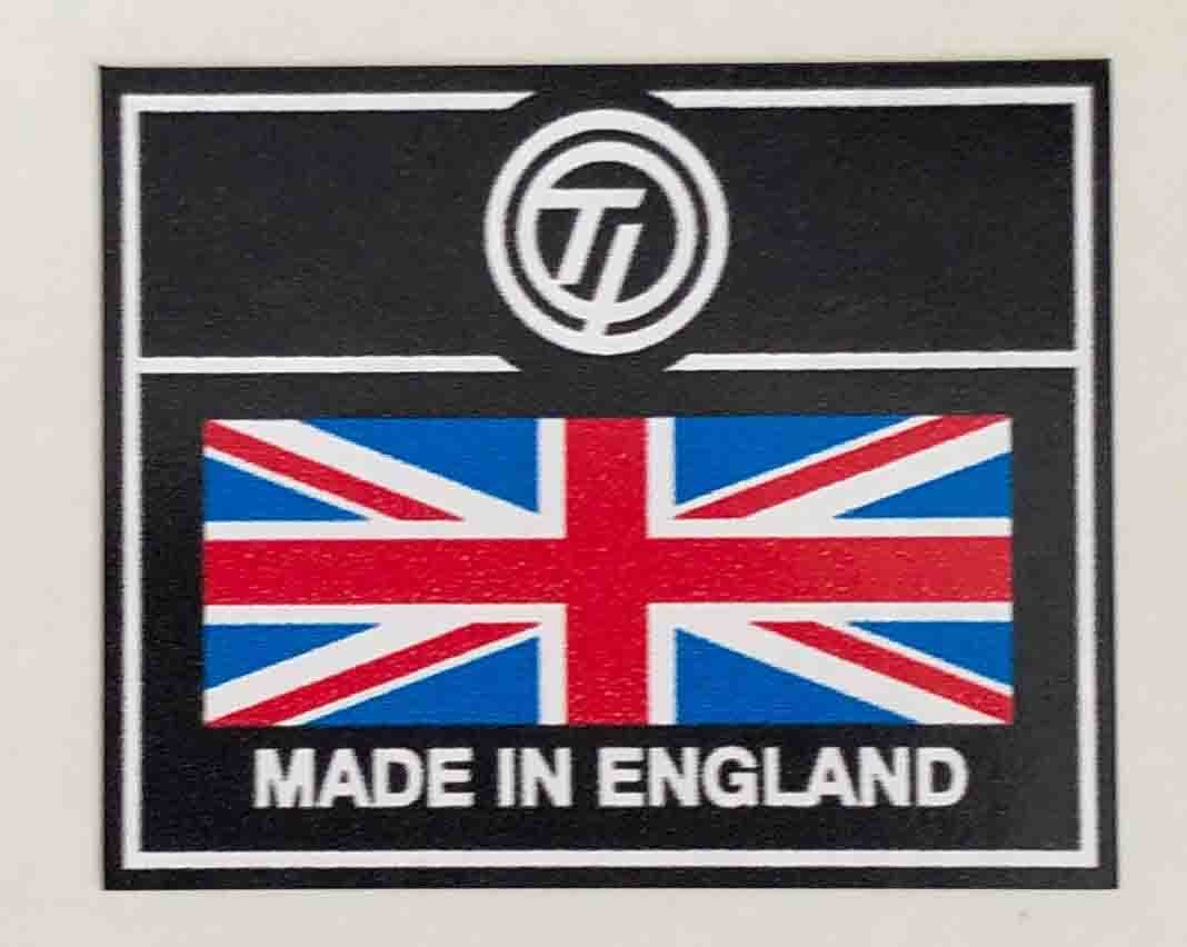 TI Oblong seat tube decal - H Lloyd Cycles