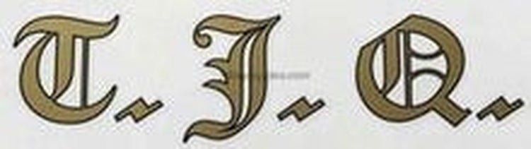 TJ Qick Initials - H Lloyd Cycles