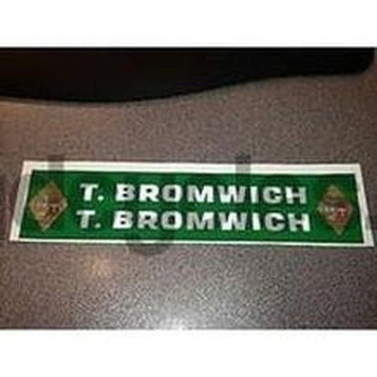 TOM BROMWICH decal set. - H Lloyd Cycles