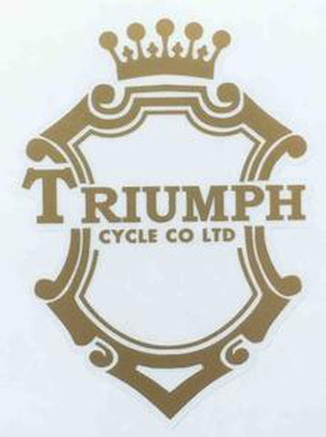 TRIUMPH head/seat/mudguard.