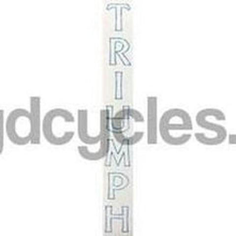 TRIUMPH seat tube transfers.