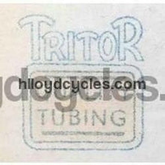 TRIUMPH "TRITOR QUALITY TUBING" - H Lloyd Cycles