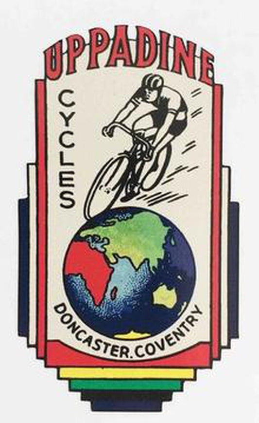 Uppadine Head Tube Decal - H Lloyd Cycles