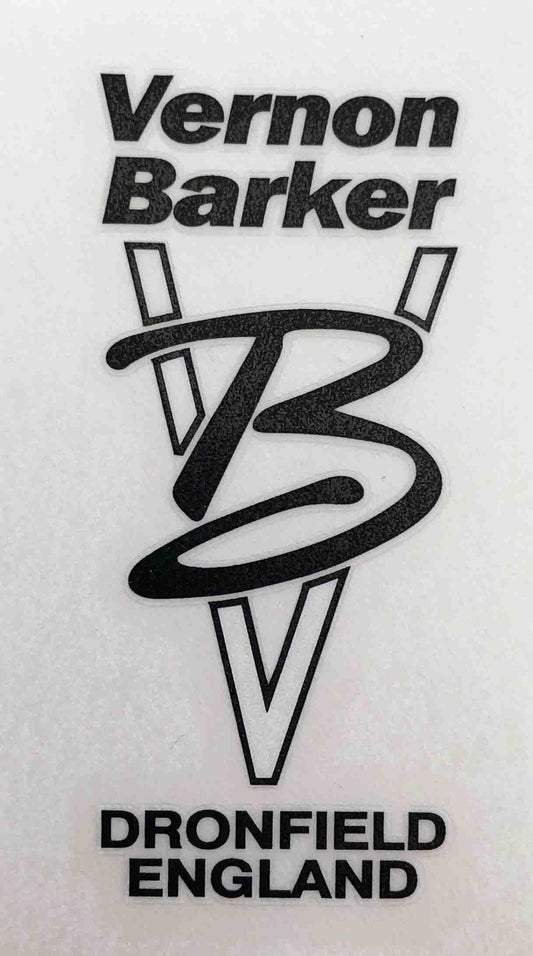 Vernon Barker Head decal - H Lloyd Cycles