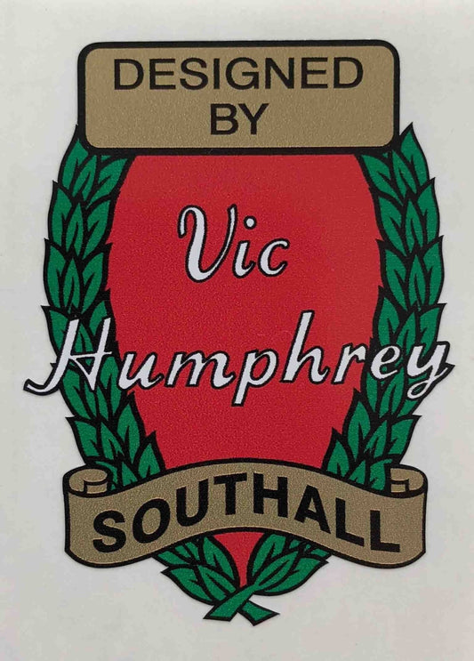 Vic Humphrey Head crest - H Lloyd Cycles