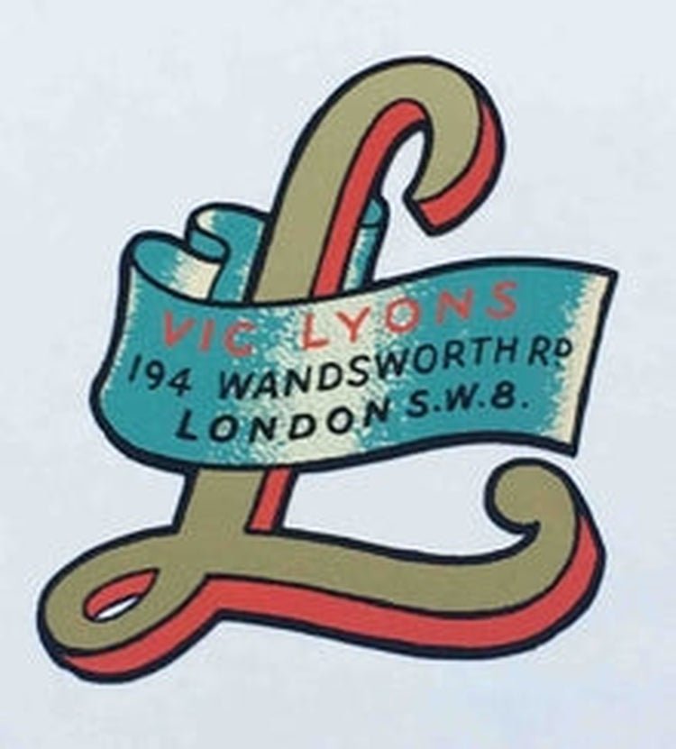 Vic Lyons Head Decal - H Lloyd Cycles