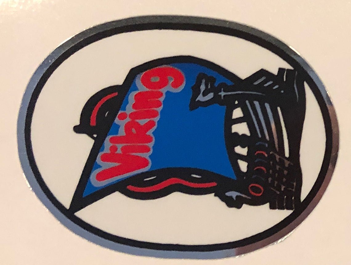 Viking Foil head badge - H Lloyd Cycles